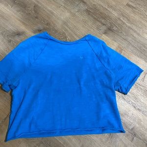 Blue Pink Victoria Secret oversized crop top 💙